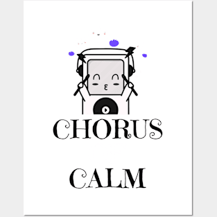 Chorus of Calm Therapy Music Posters and Art